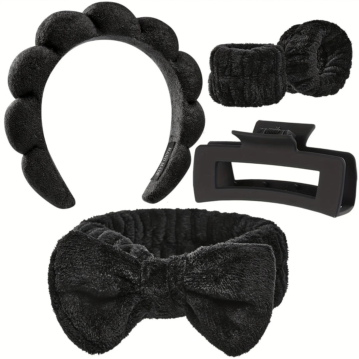 Spa Bliss Headband & Wristband Set